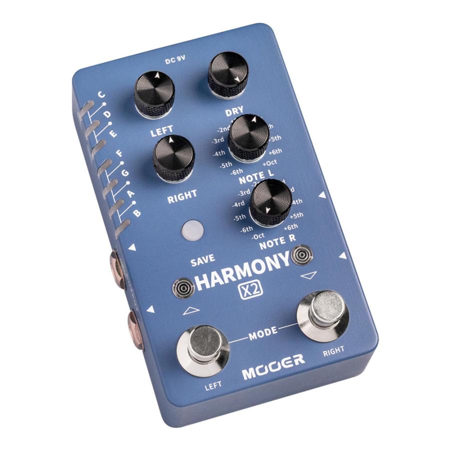 MOOER HARMONY X2 ハーモナイザー 美品 Mooer ムーアー HARMONY X2 ハーモナイザー ギターエフェクター