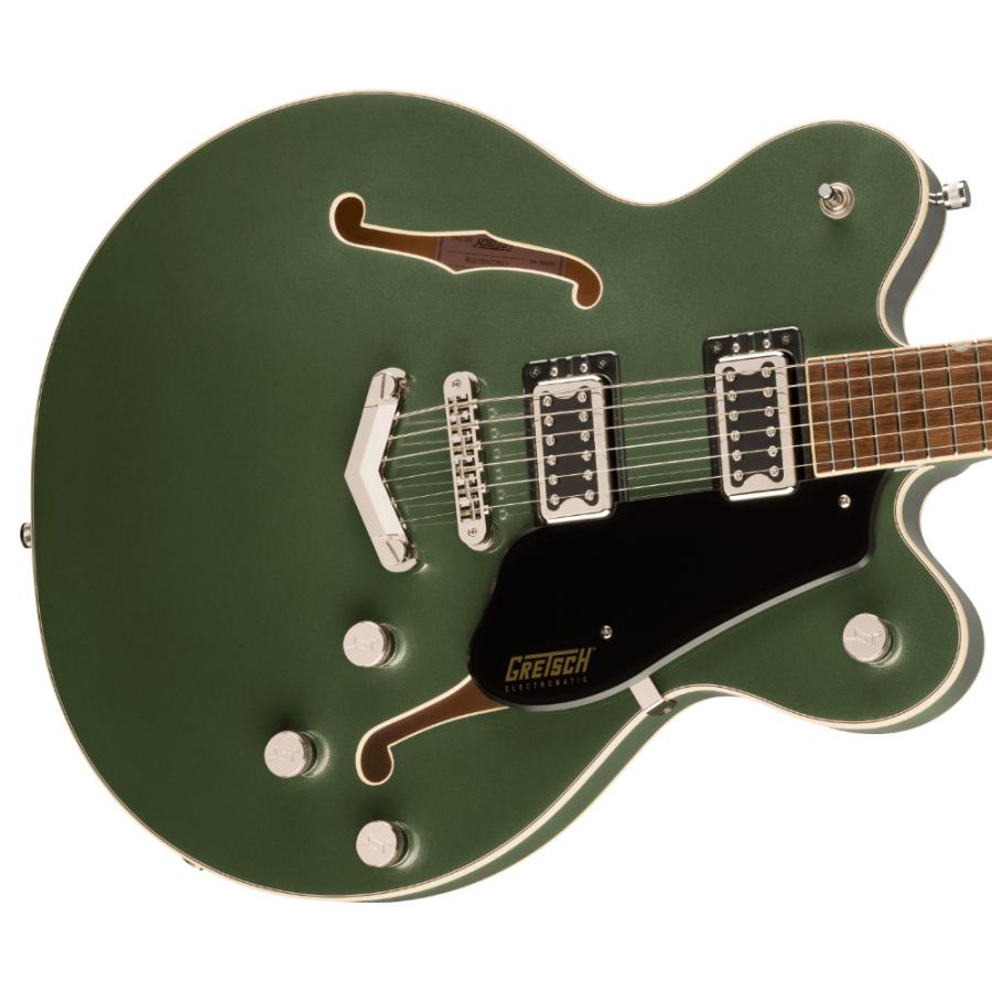 GRETSCH グレッチ G5622 Electromatic Center Block Double-Cut with V-Stoptail Olive Metallic エレキギターの画像