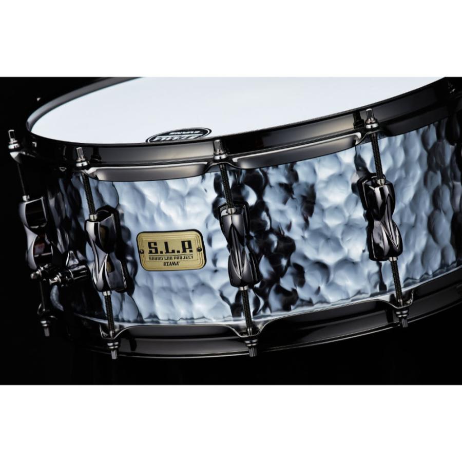 S.L.P. TAMA スネア LST146H Hammered Steel 14インチx6インチ スネア