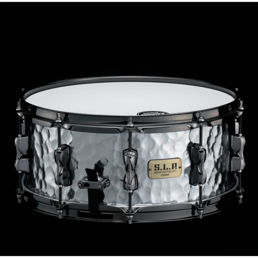 S.L.P. TAMA スネア LST146H Hammered Steel 14インチx6インチ スネア