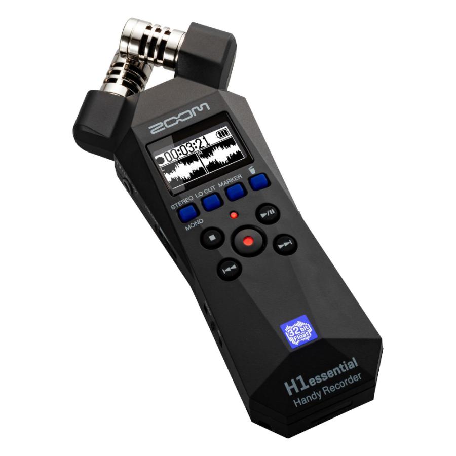 ZOOM H1 essential ハンディレコーダー 32bitフロート 配信機器・PA機器・レコーディング機器