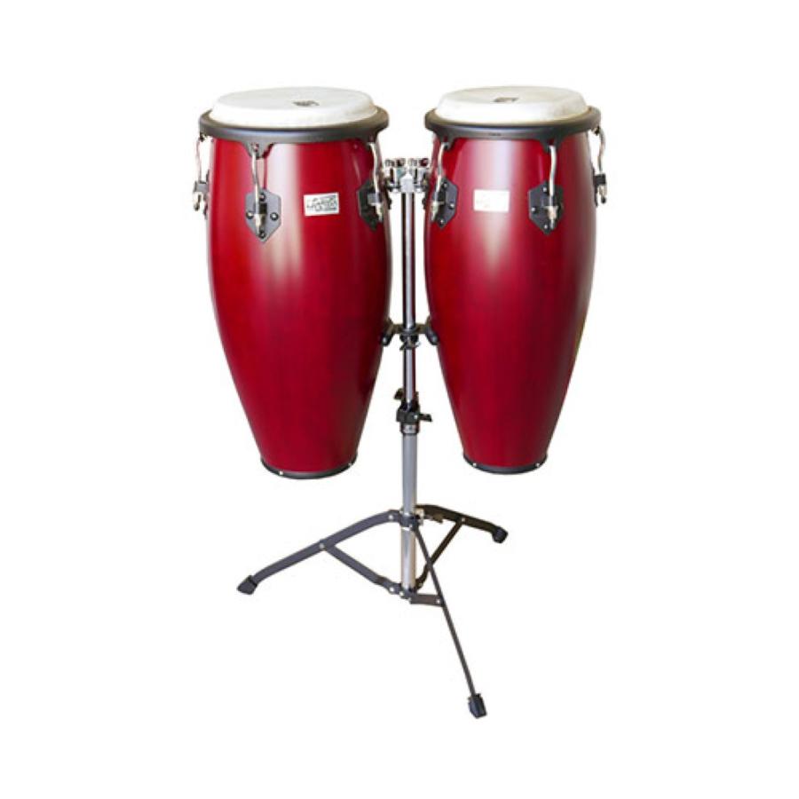 Toca Player's 11インチ コンガ チェリー レッド TOCA PERCUSSION TOCA トカ 2800C Players 10+11インチ Wood Conga Set
