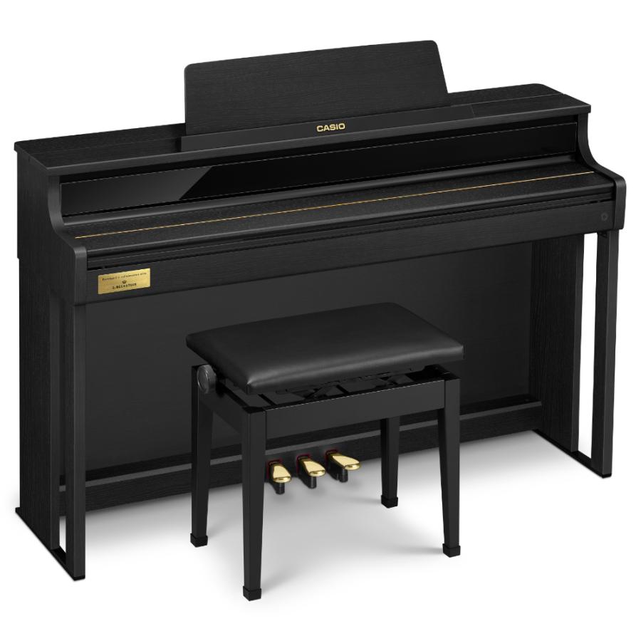 CASIO カシオ CELVIANO セルヴィアーノ AP-750BK 電子ピアノ 高低自在椅子付き【組立設置無料サービス中】の画像