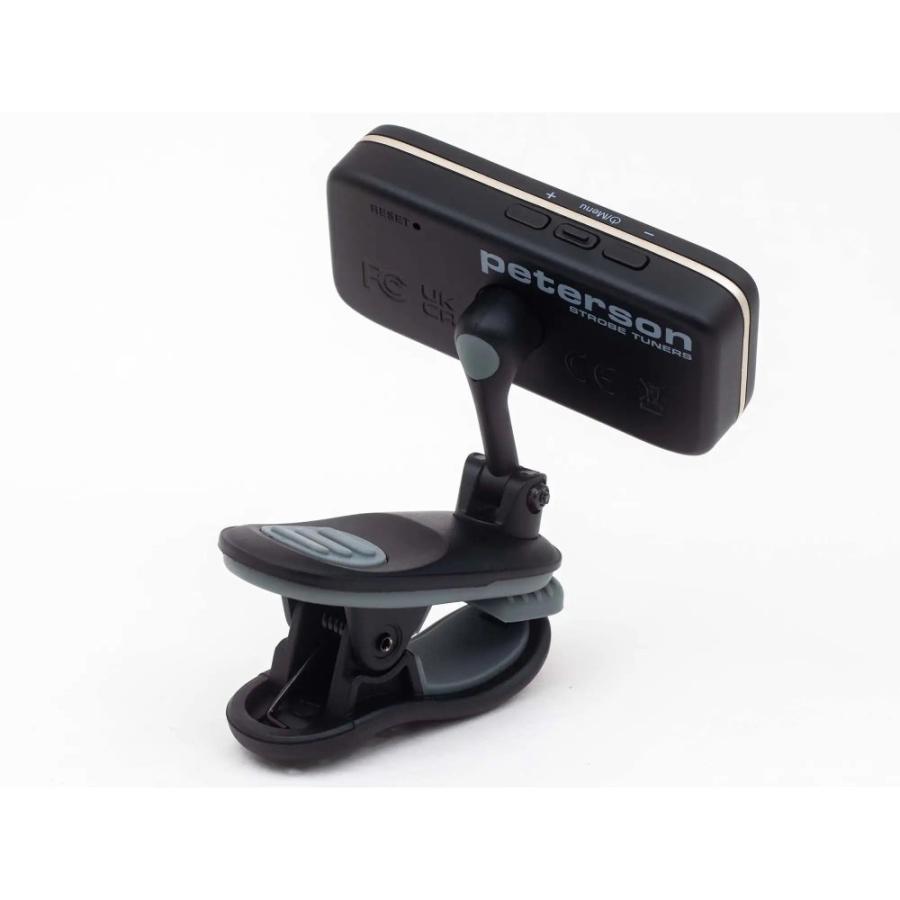 Peterson ピーターソン Strobo Clip HDC カラーストロボ クリップチューナー USB-C 充電式 ギター・ベース・管楽器用_3