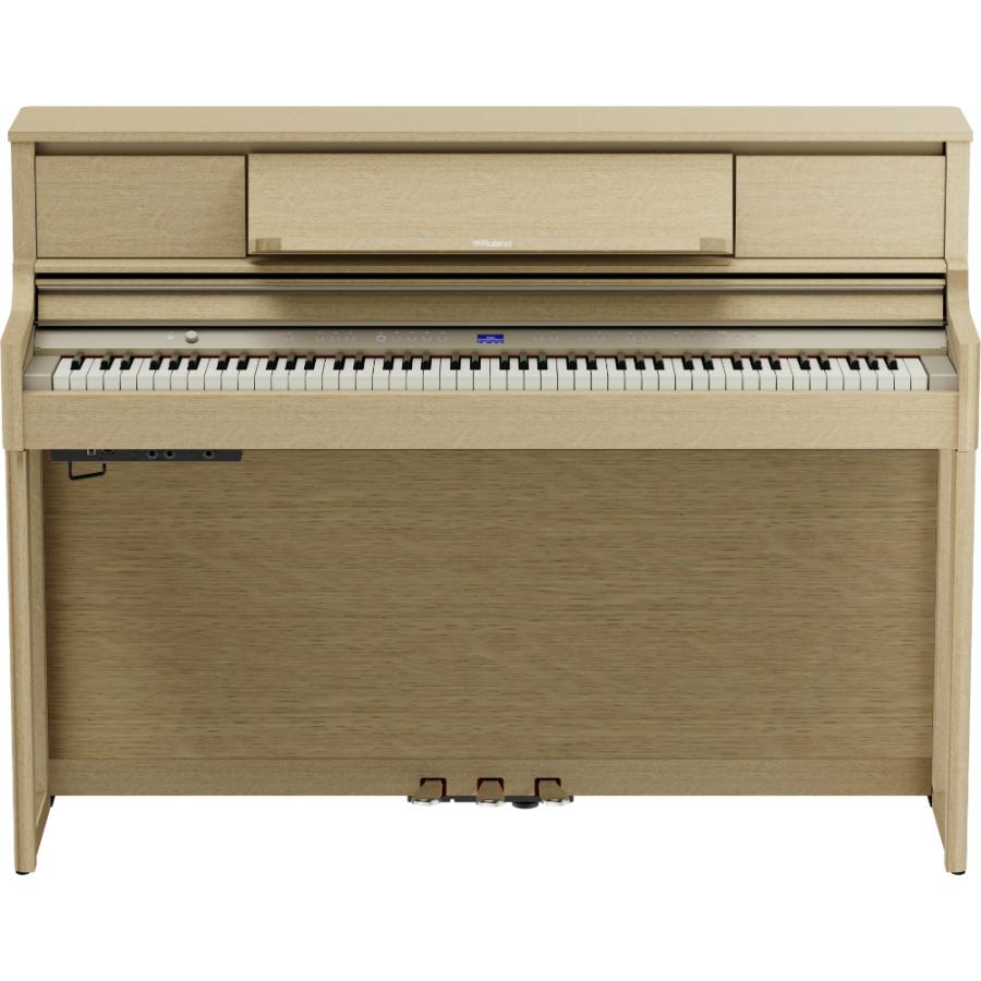 【組立設置無料サービス中】 ROLAND ローランド LX-5-LAS 電子ピアノ 高低自在椅子付き ライトオークの画像