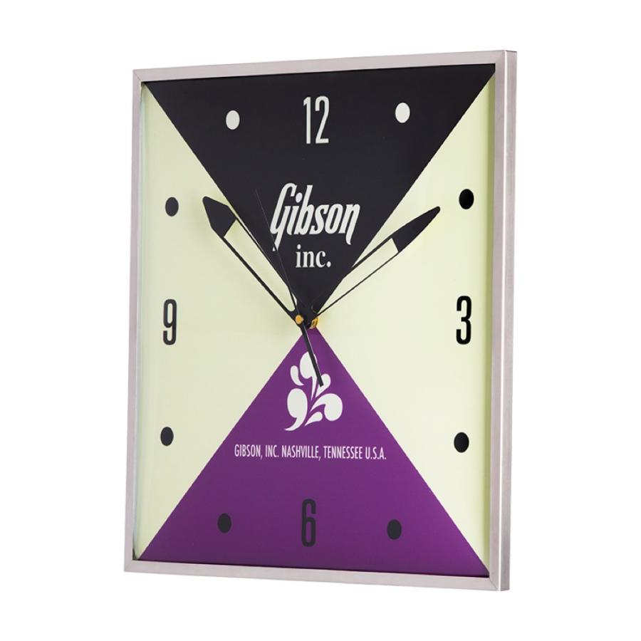 Gibson ギブソン Vintage Lighted Wall Clock Gibson Inc. GA-CLK3 壁掛け時計｜chuya-online｜02