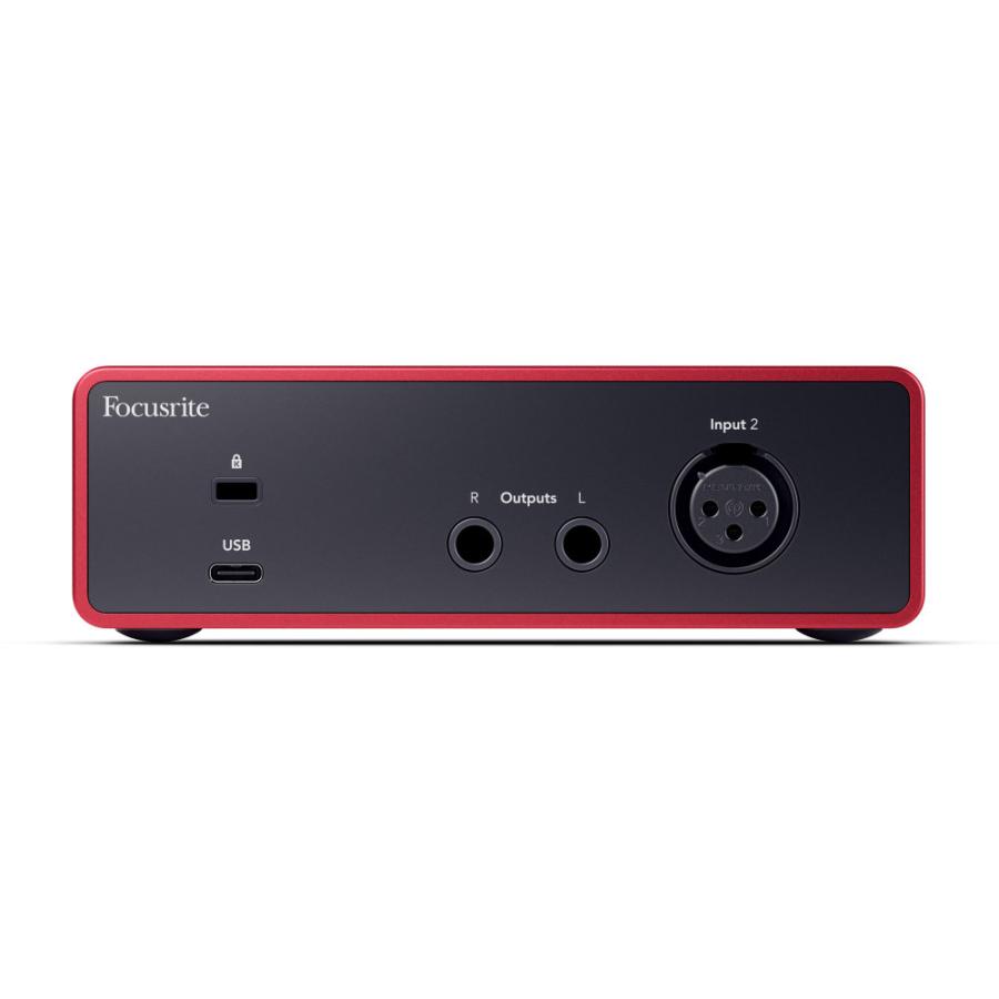 Focusrite Scarlett Solo 4th Gen オーディオインターフェイスの画像
