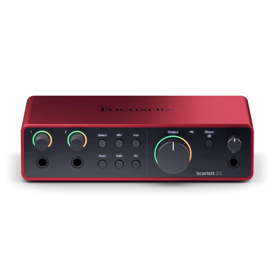 Focusrite Scarlett 2i2 4th Gen オーディオインターフェイス : chuya