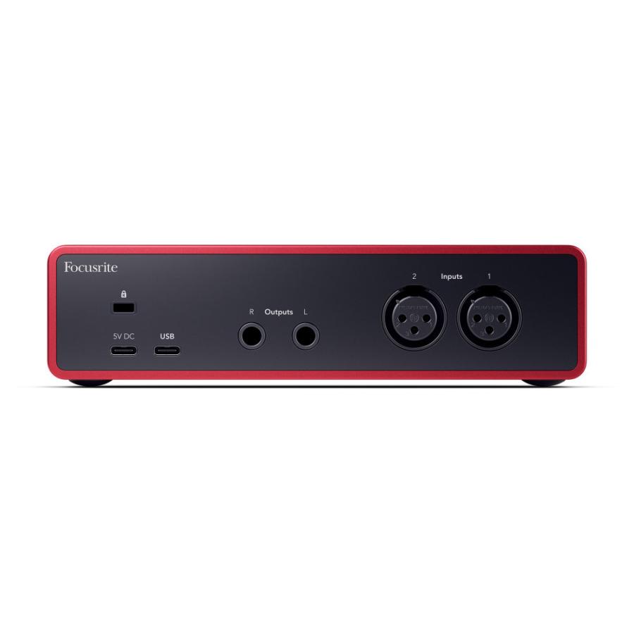 Focusrite Scarlett 2i2 4th Gen オーディオインターフェイス : chuya
