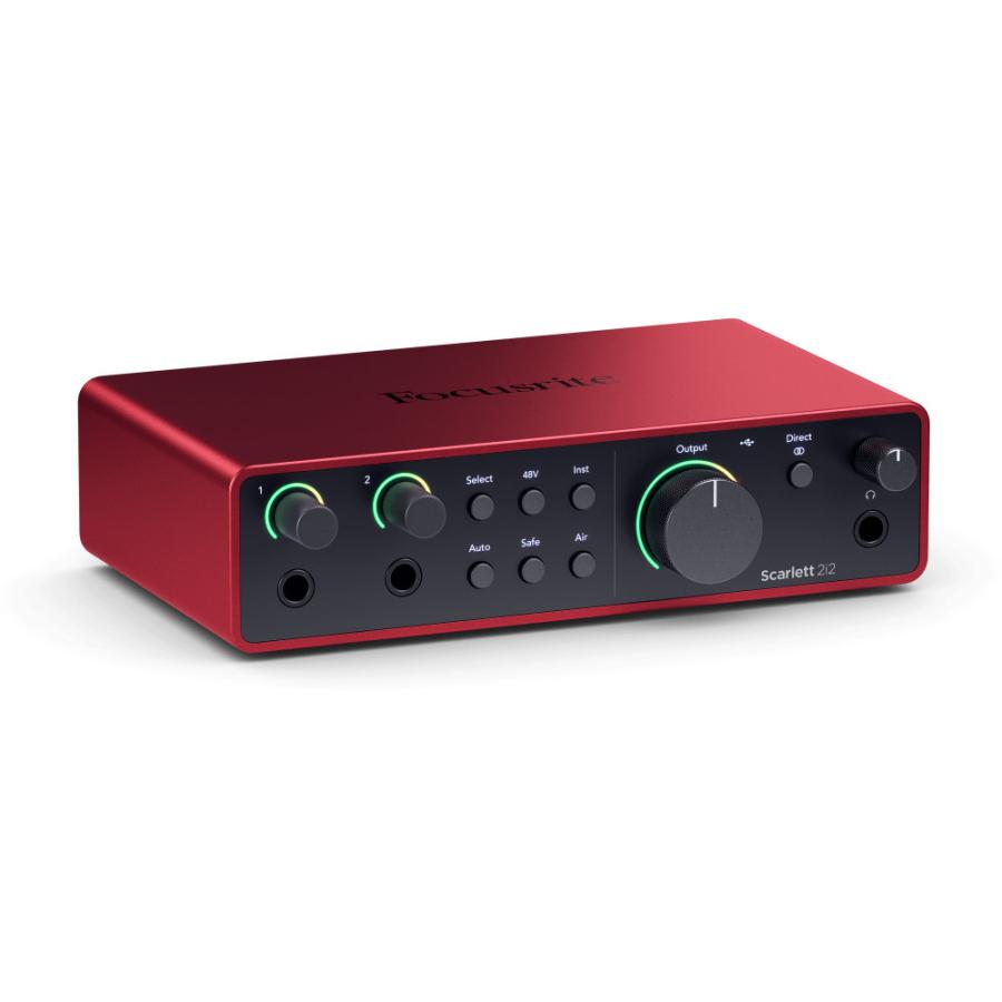 Focusrite Scarlett 2i2 4th Gen 美品 一度のみ使用 Focusrite Scarlett 2i2 4th Gen オーディオインターフェイス : chuya