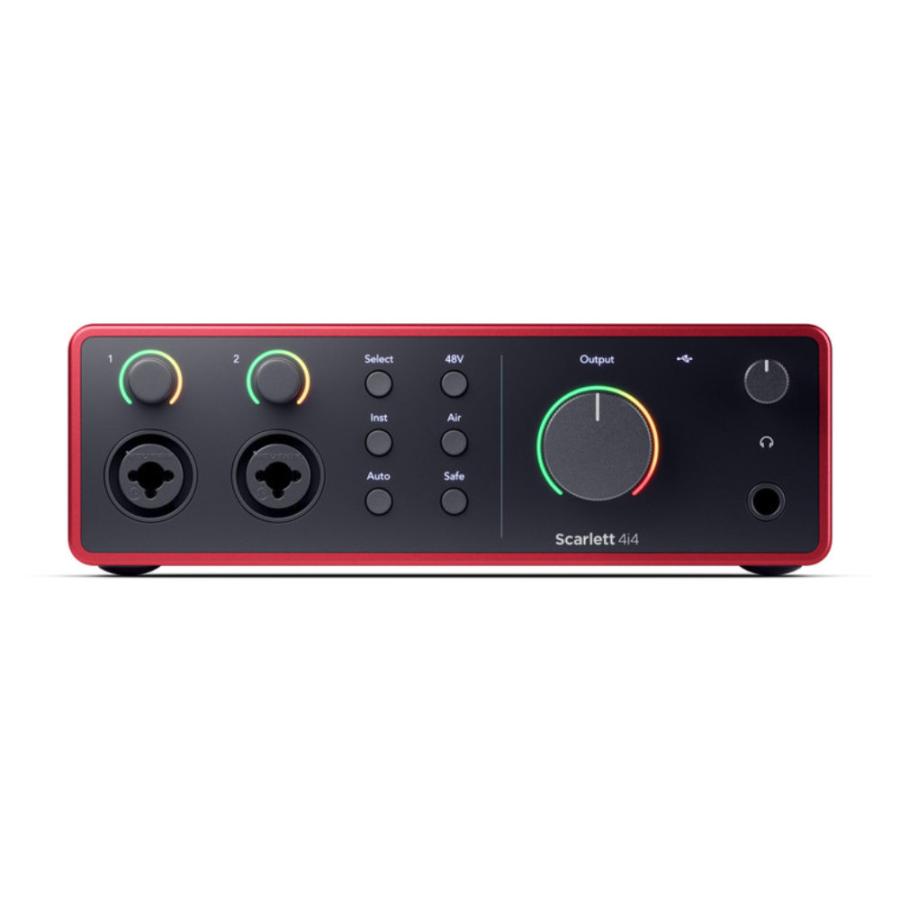 Focusrite Scarlett 4i4 4th Gen オーディオインターフェイス : chuya