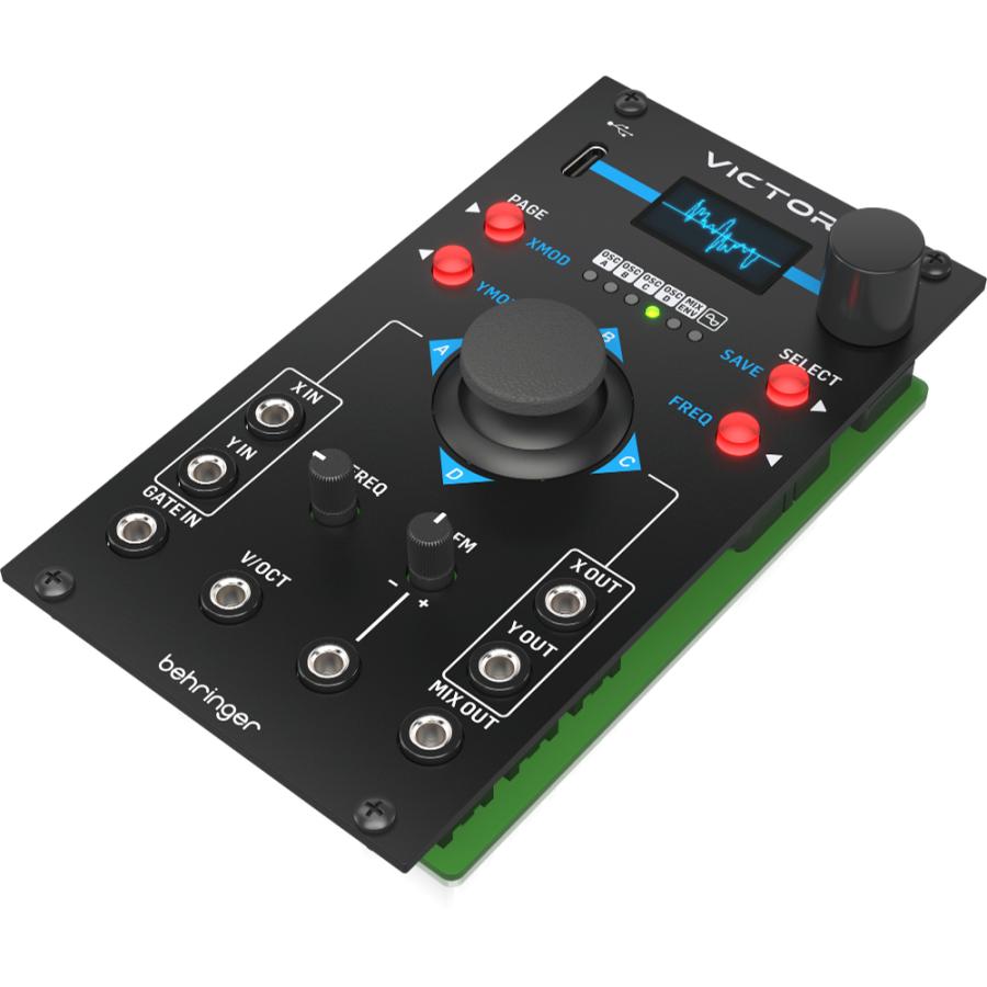 behringer VICTOR クアッドベクトルモーフィングオシレーター Behringer VICTOR Quad Vector Morphing Oscillator Module | Sweetwater