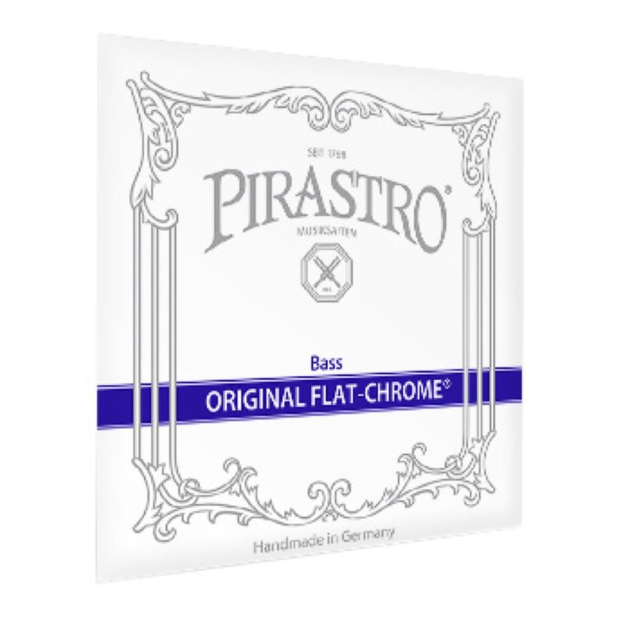 【美品】コントラバス弦 ピラストロ オリジナルフレクソコア （A線、E線のみ） PIRASTRO ピラストロ コントラバス弦 Original Flat Chrome オリジナル