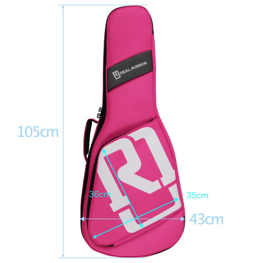 クラシックギターケース REAL MISSION CoolVox C Pink ピンク