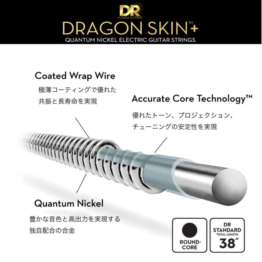 DR DRAGON SKIN＋ Stainless for Bass DBSM5-45 マルチスケール 45-125