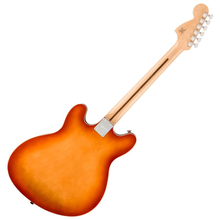 Squier スクワイヤー スクワイア Affinity Series Starcaster Deluxe Maple Fingerboard Sienna Sunburst エレキギターの画像
