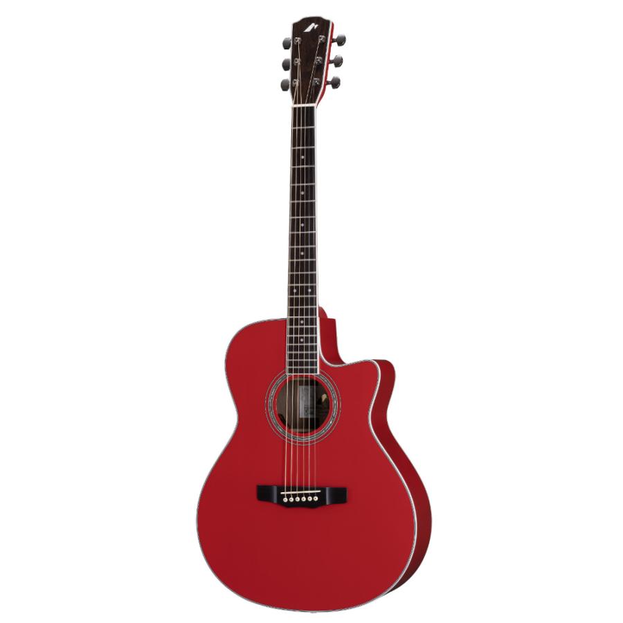 Morris モーリス R-14G RED エレクトリックアコースティックギター
