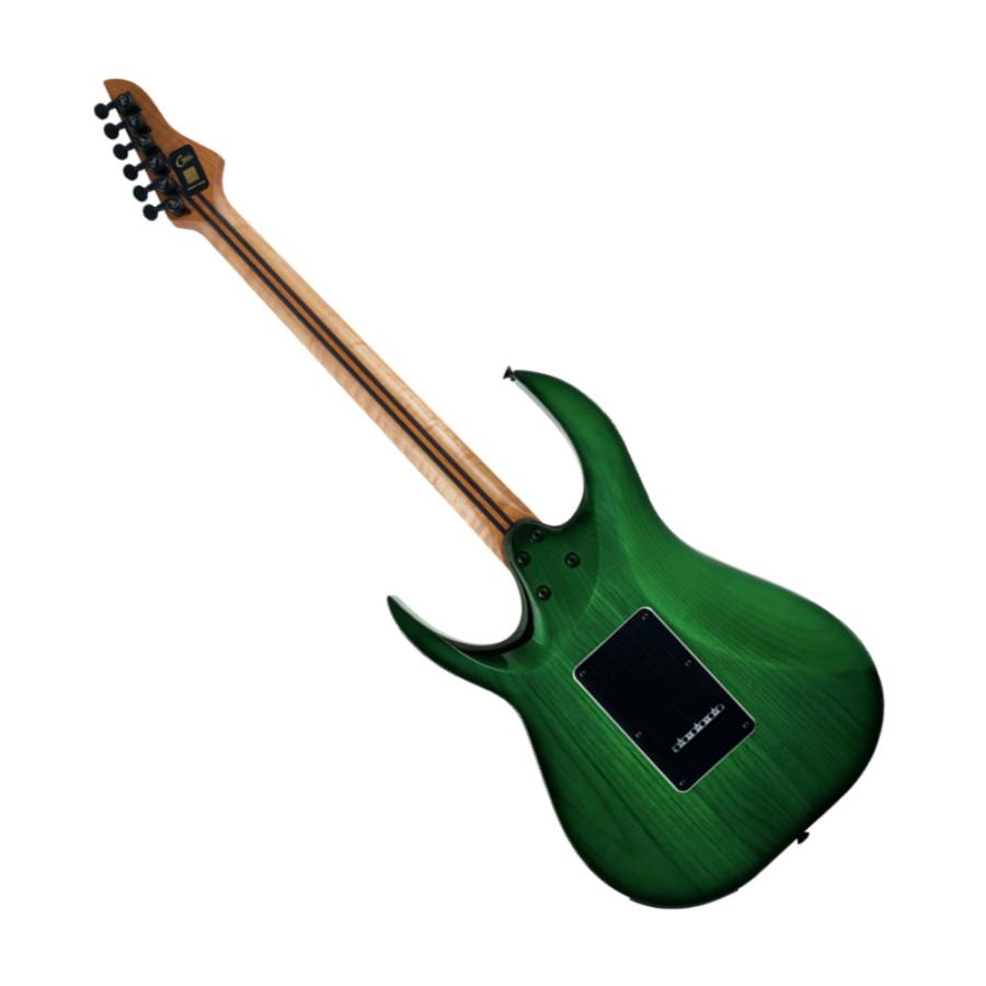 Mooer ムーアー GTRS M810 Green Burst インテリジェントギター エレキギターの画像