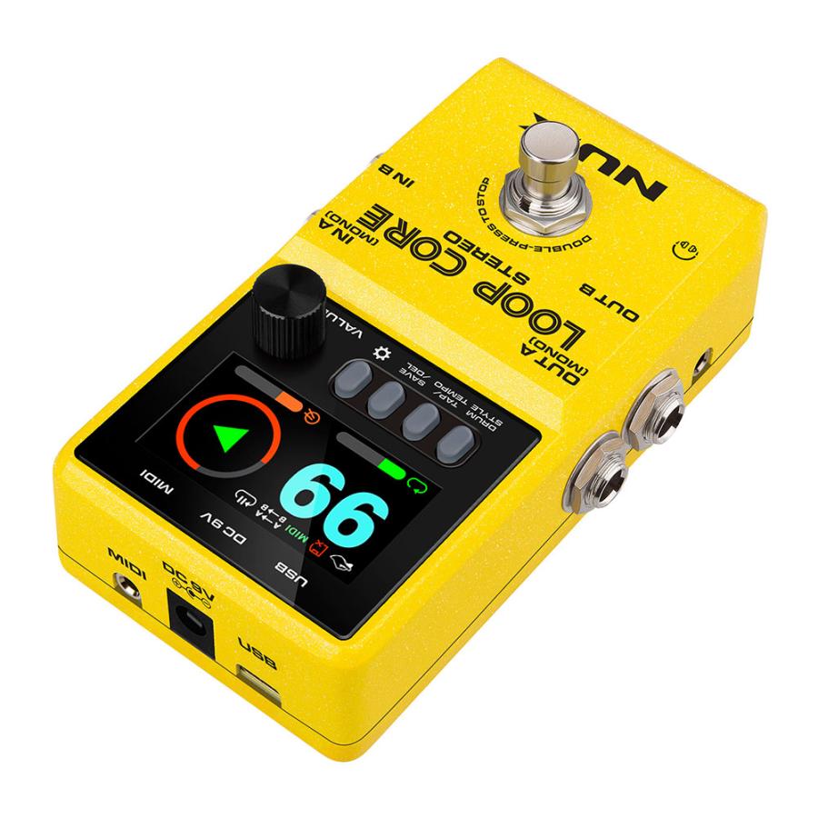 NUX ニューエックス Loop Core Stereo ルーパー ギターエフェクター