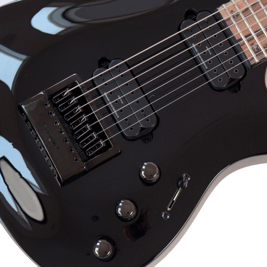 【訳あり】 B.C.Rich SHREDZILLA 7 PROPHECY ARCHTOP WITH EVERTUNE Gloss Black Black Line Inlays 7弦エレキギター アウトレット_7