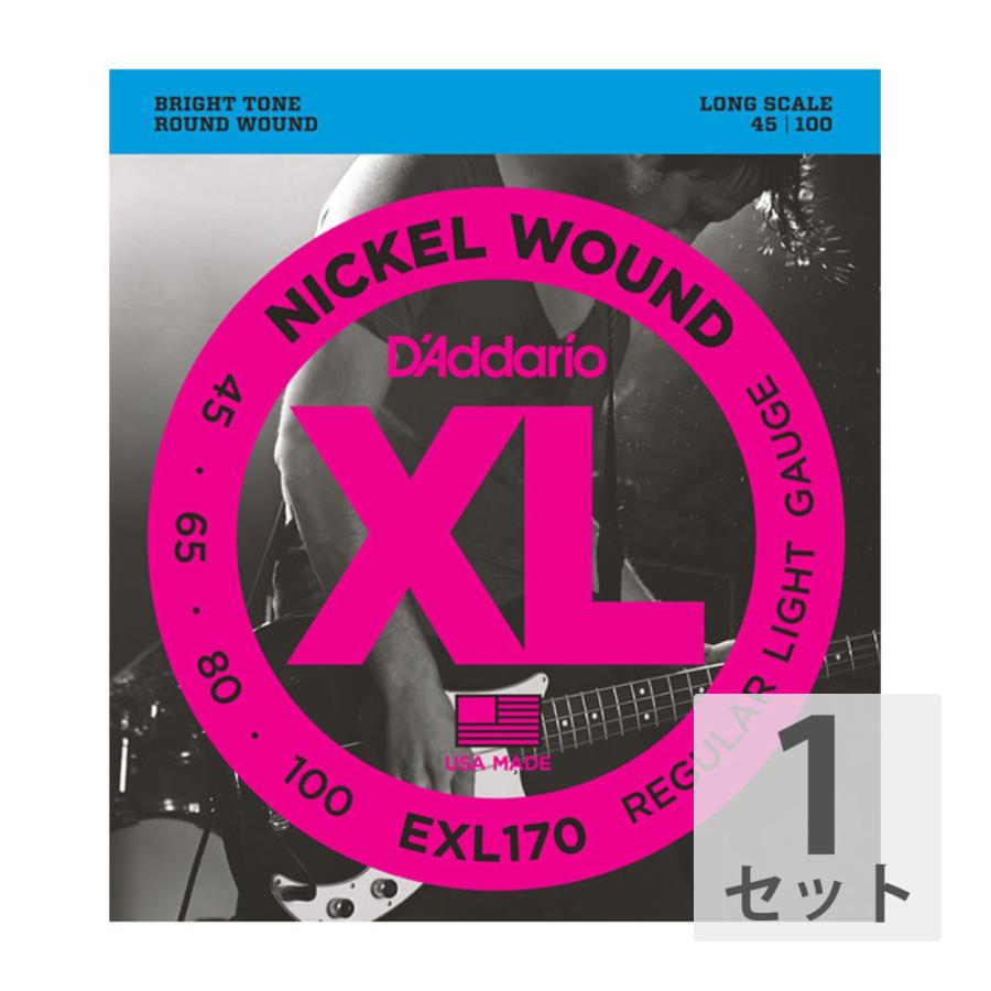 ダダリオ D'Addario EXL170 Regular Light エレキベース弦 : chuya-online チューヤオンライン ...