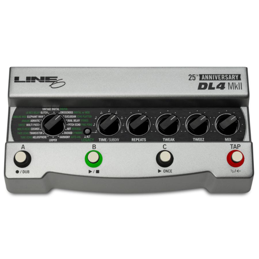 Line6 Line6 25th Anniversary DL4 MkII 限定カラー シルバー ディレイ