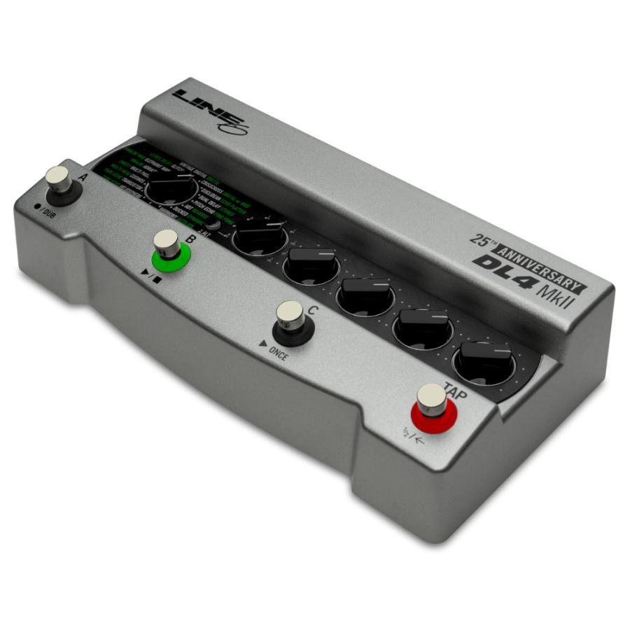【ほぼ新品・限定カラー】LINE 6 DL4 MkII 25周年記念モデル Line6 Line6 25th Anniversary DL4 MkII 限定カラー シルバー ディレイ