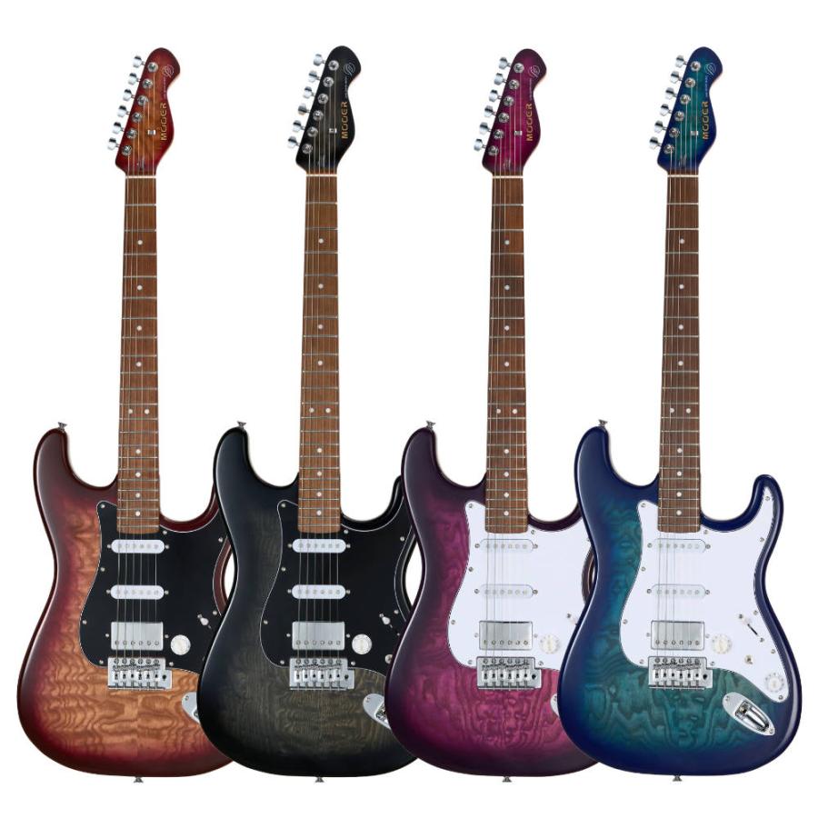 Mooer ムーアー MSC20 Pro Black Burst ブラック エレキギターの画像