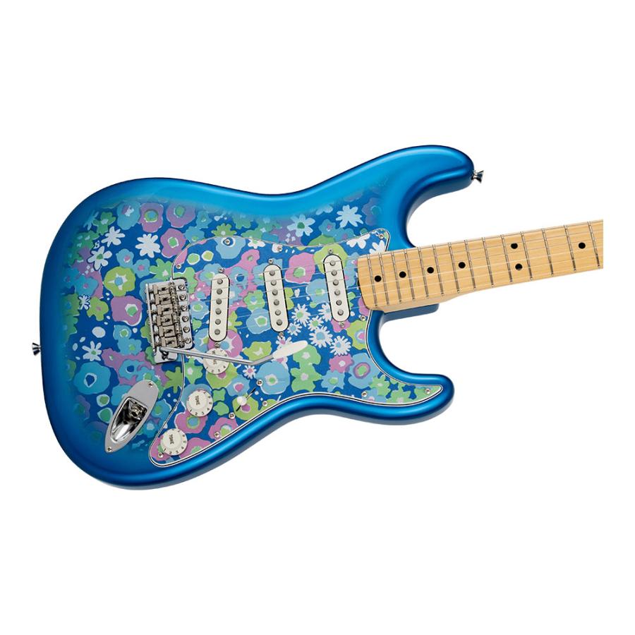 Fender フェンダー Made in Japan Limited Stratocaster MN Blue Flower エレキギターの画像