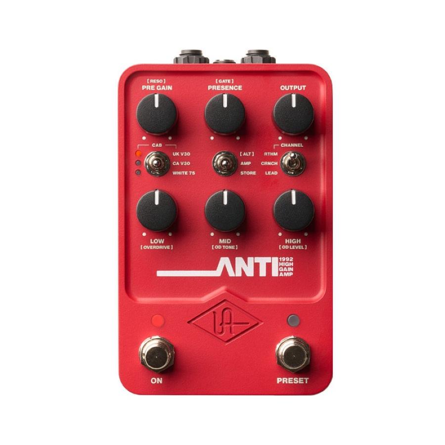 UAFX ANTI アンプシュミレーター✨美品✨完品✨ Universal Audio ユニバーサルオーディオ UAFX ANTI 1992 High Gain