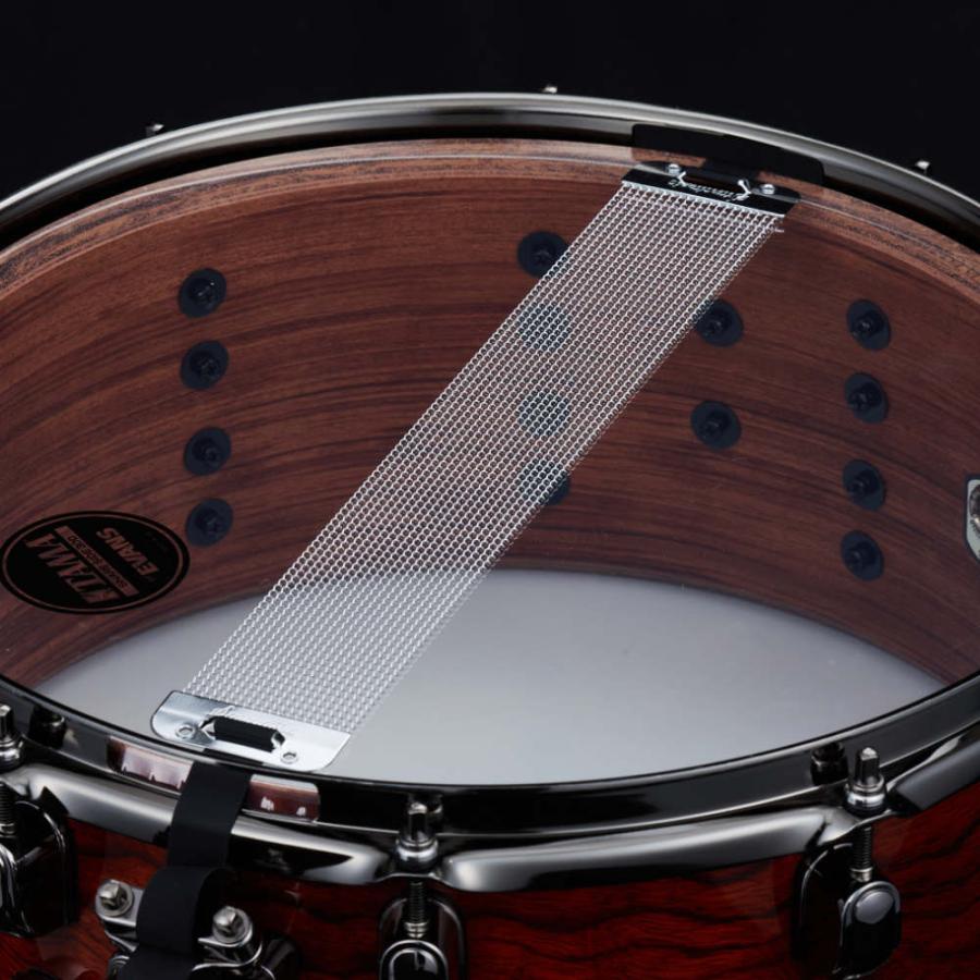TAMA タマ LGB146-NQB スネアドラム S.L.P. G-Bubinga 14インチ x 6インチ_3