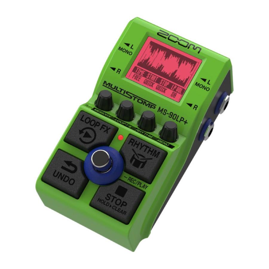ズーム（zoom） MultiStomp MS-90LP+ ギター ベース ルーパーペダル