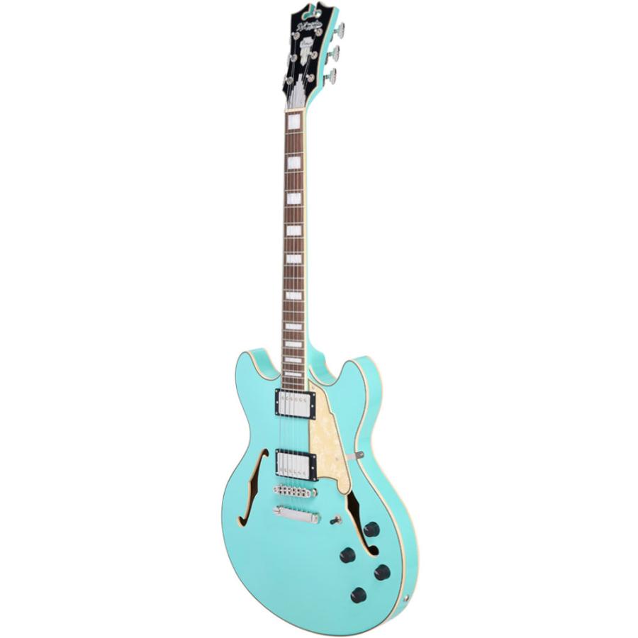 超美品D'Angelico ( ディアンジェリコ ) Premier D'Angelico ディアンジェリコ Premier DC Surf Green エレキギター