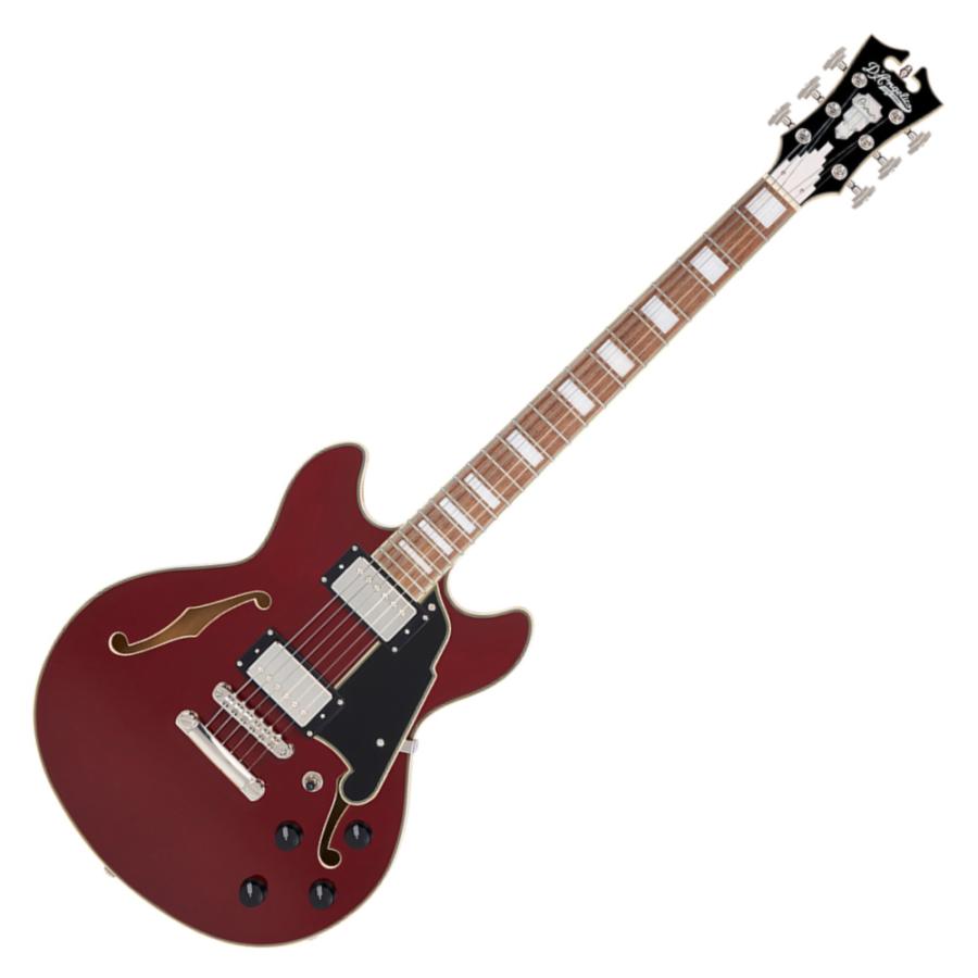 D'Angelico ディアンジェリコ Premier Mini DC Burnt Red エレキギター
