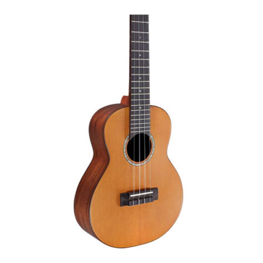 aNN-C4 Solid Cedar Top コンサートウクレレ シダー単板トップ Acacia(Taiwan 【シール】 Koa)バック＆サイド