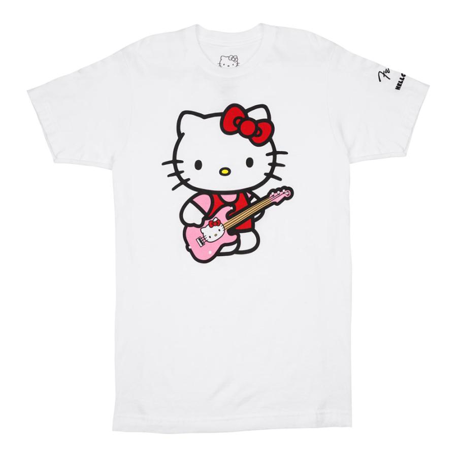 Fender（フェンダー） Hello Kitty White Sleeve Hit Logo Tee Sサイズ