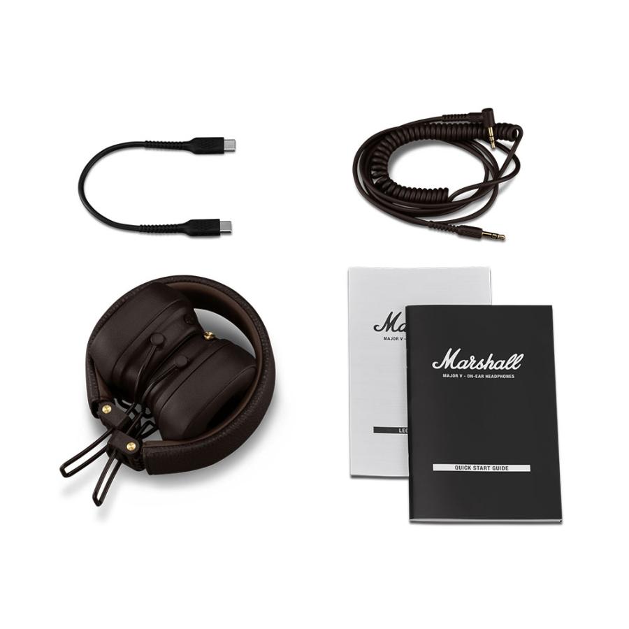 MAJOR MARSHALL マーシャル Major V Brown Bluetooth 5.3 ワイヤレス