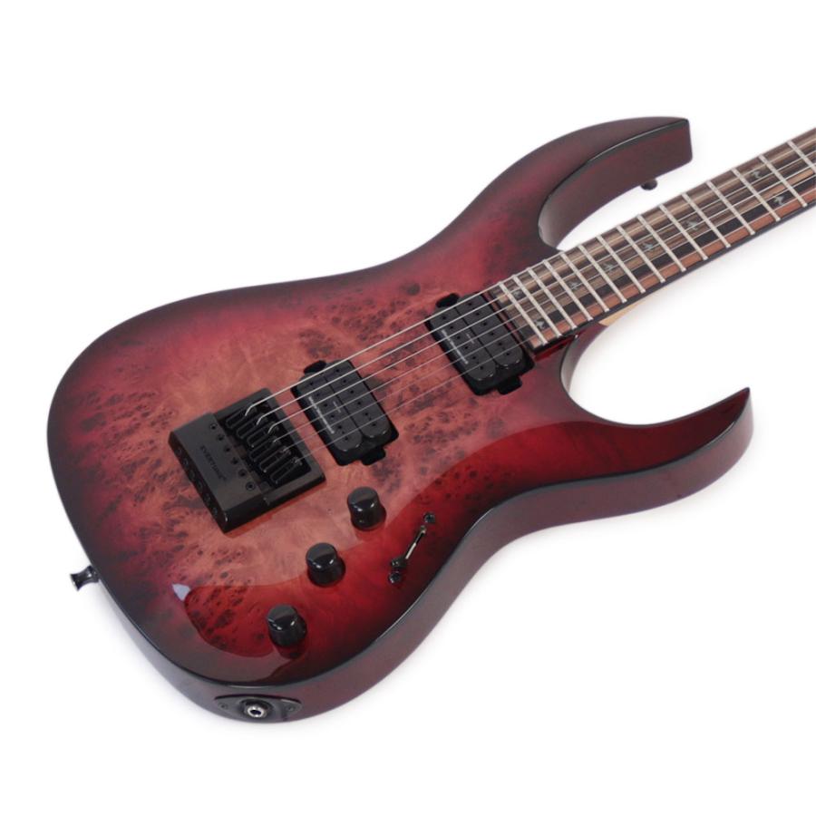 【訳あり】 B.C.Rich SHREDZILLA PROPHECY ARCHTOP WITH EVERTUNE LAVA Burst Black Line Inlays エレキギター アウトレット_2