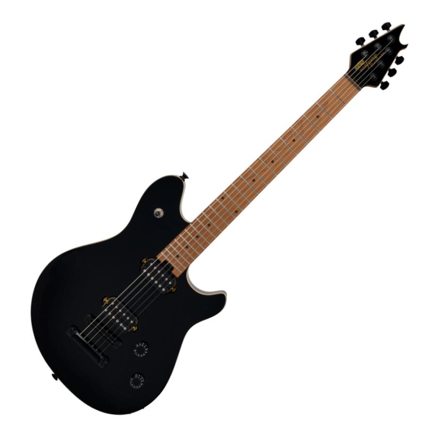 EVH Standard ブラックエレキギター EVH イーブイエイチ Wolfgang Standard T.O.M. Gloss Black エレキ