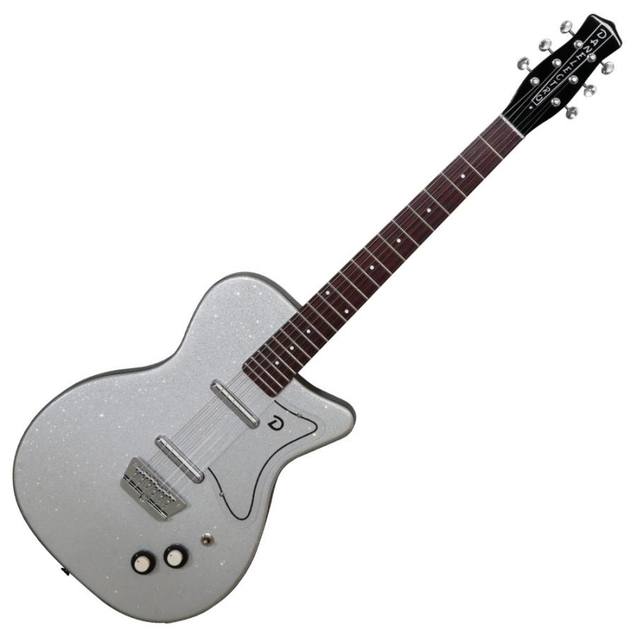Danelectro ダンエレクトロ 56 SINGLE CUTAWAY METALFLAKE SILVER
