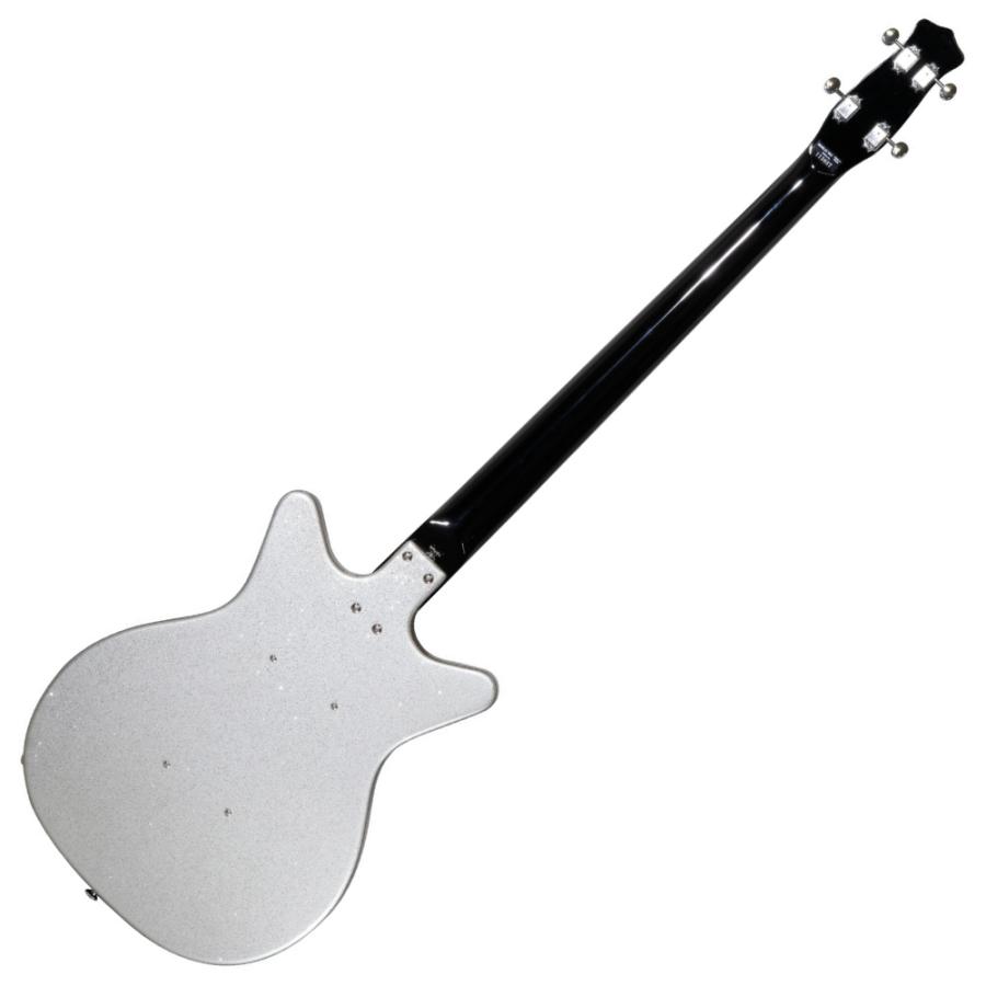 Danelectro ダンエレクトロ 59DC LONGSCALE BASS METALFLAKE SILVER