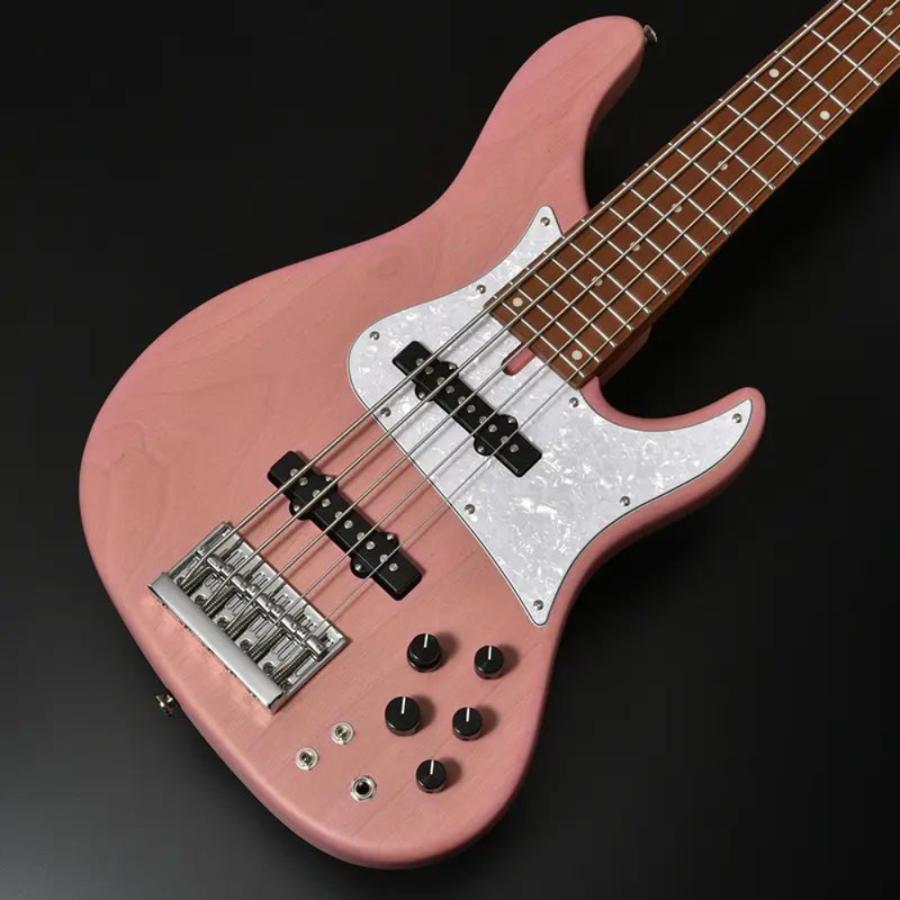 BACCHUS バッカス Japan Tune-up Series WL524 H.J.FREAKS PINKS 5弦エレキベース_1