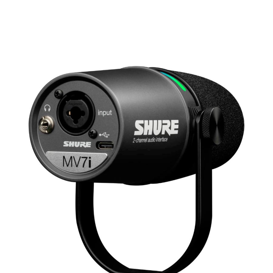 SHURE（シュア） SHURE MV7i オーディオインターフェイス内蔵マイク