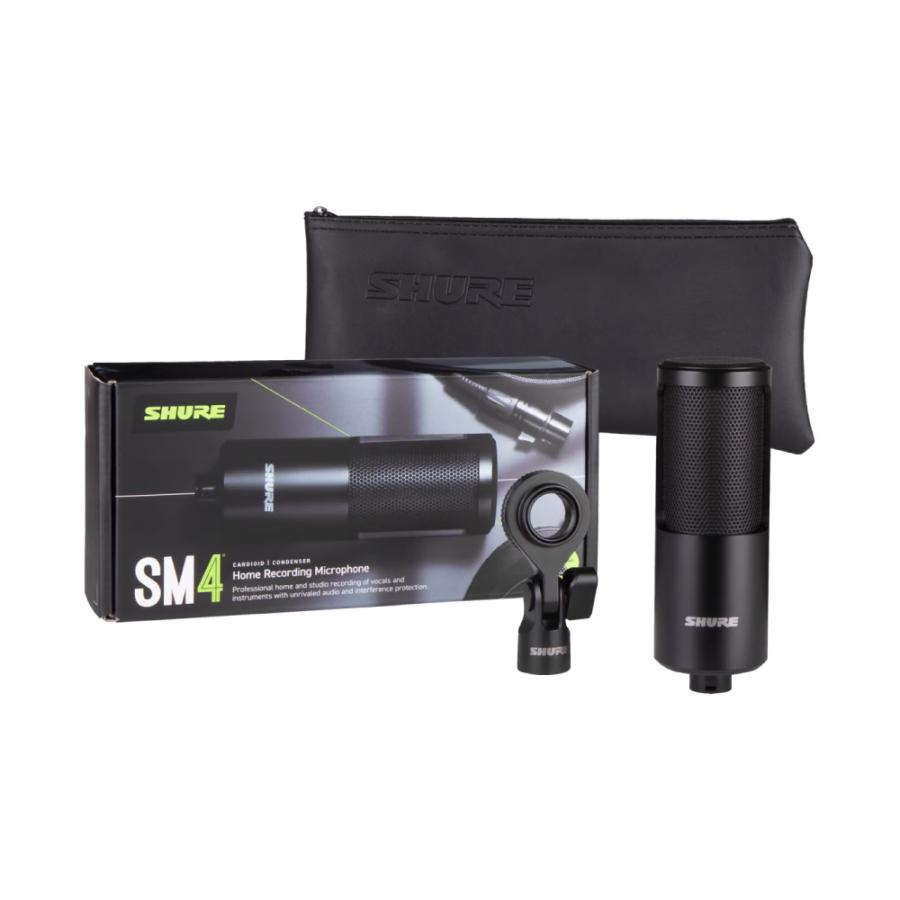 SHURE（シュア） マイク SM4-K-J コンデンサーマイク ホーム