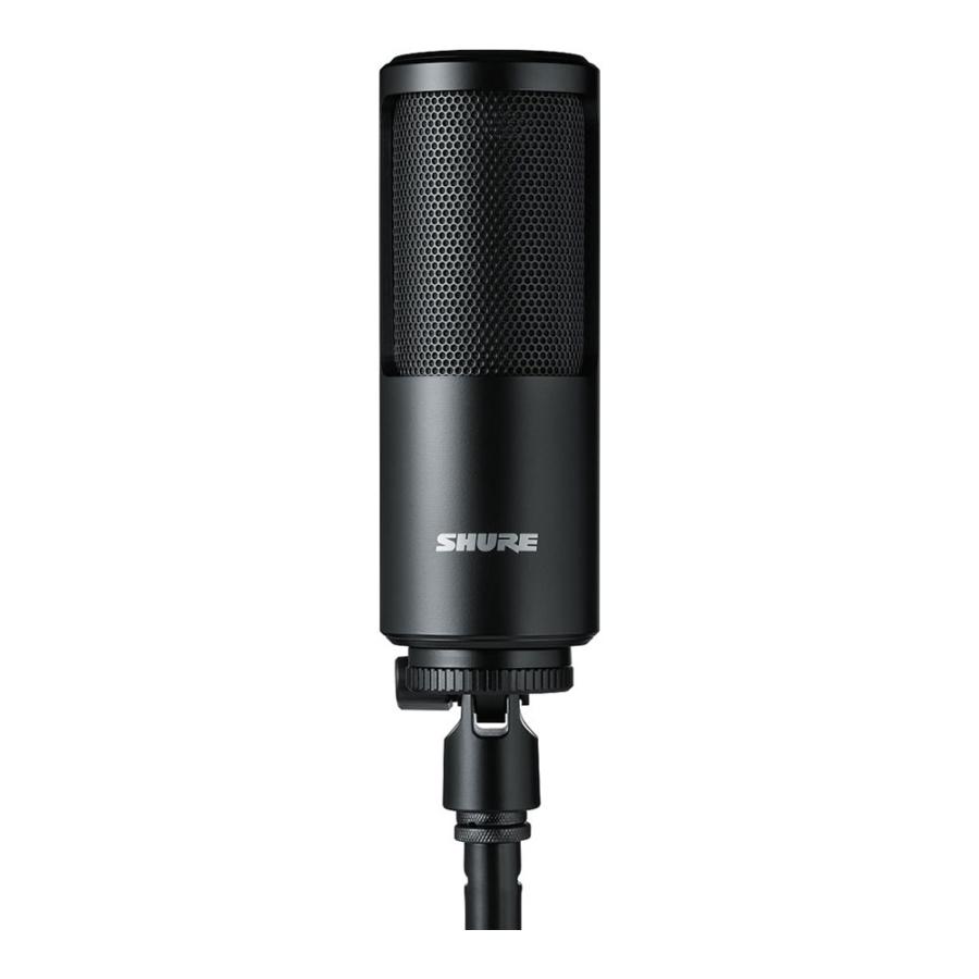 マイク SHURE シュア SM4-K-J コンデンサーマイク ホームレコーディング用マイクロホンの画像
