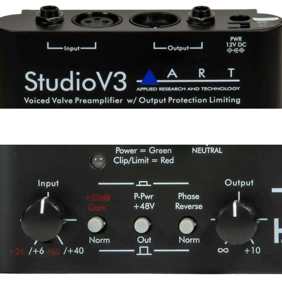 ART エーアールティー Tube MP Studio V3 U チューブマイクプリアンプ