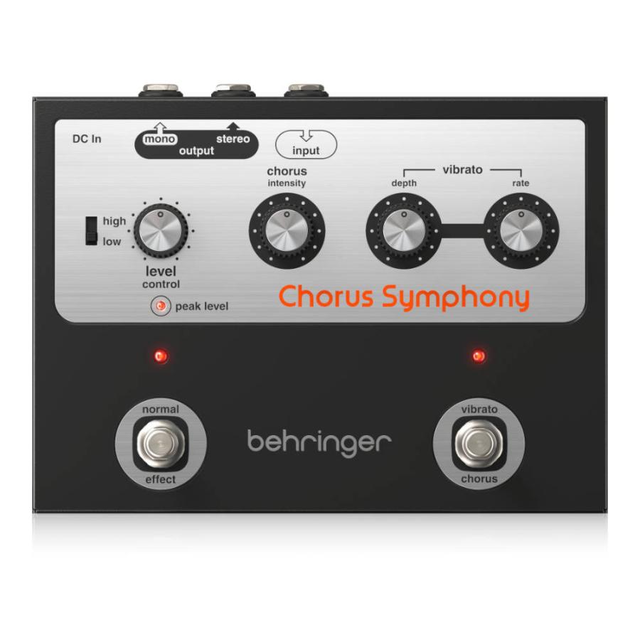 behringer Chorus Symphony ギターエフェクター BEHRINGER エフェクター CHORUS SYMPHONY ビブラート コーラス ギター