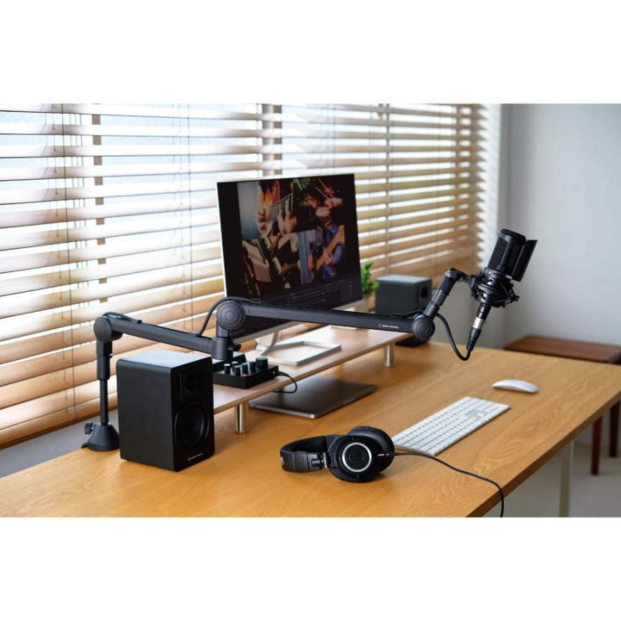 オーディオテクニカ AT8705 ロープロファイル型 マイクロホンブームアーム audio-technica AT8705 ロープロファイル型マイクロホンブームアーム