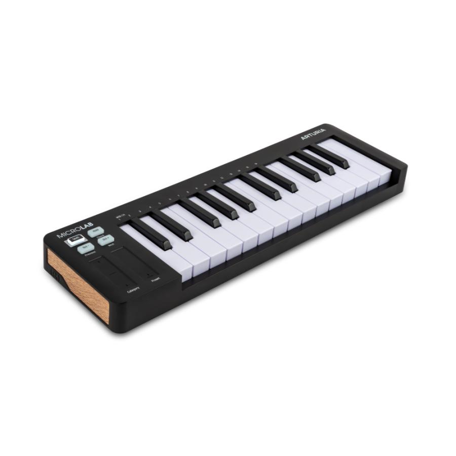 ARTURIA アートリア MICROLAB MK3 BK MIDIキーボード_4