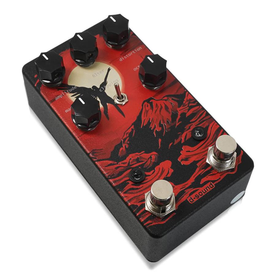 ディーサウンド Icarus イカルス ディストーション 【LINGONBERRY】 ギターエフェクター